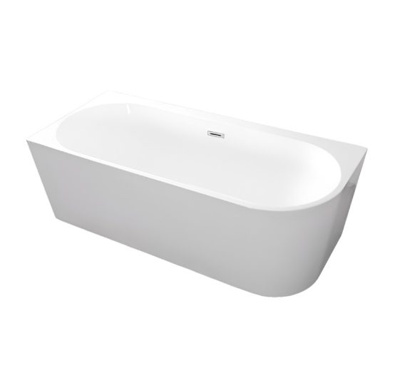 Ванна акрил Loranto CS-06L 170x75x60 угловая левая с сифоном