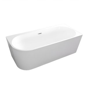 Ванна акрил Loranto CS-06R 170x75x60 угловая прав с сифоном