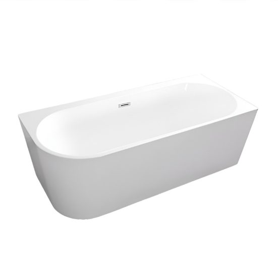 Ванна акрил Loranto CS-06R 170x75x60 угловая прав с сифоном