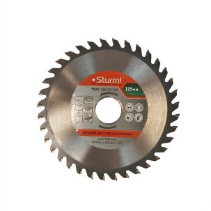 Диск пильный 125х22,2мм 36z STURM 9020-125-22-36Т