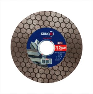 Диск алм 115х22,2 2,5мм для резки под 45 градусов KRUGO MASTER 81091150285