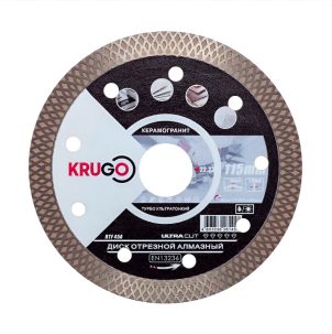 Диск алм 115х22,2 1,4мм ультратонкий KRUGO RTF45A