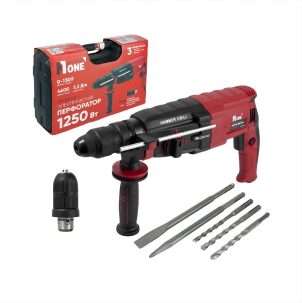 Перфоратор EH1250/30-1 (1250Вт,3-хрежим,3,2Дж,SDS+) №1