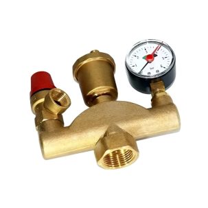 Группа безопасности RISPA STANDART 1" латунь 3 бара